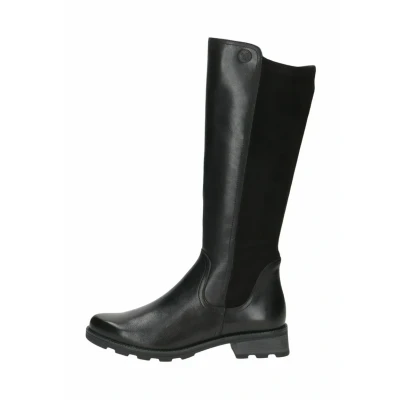 Afbeelding van CAPRICE Hoge dameslaarzen 9 25601 43, Zwart/kam