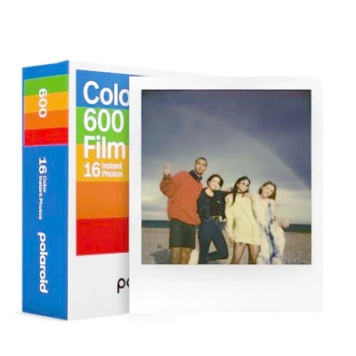 Image de Polaroid Color Papier Photo Instantané pour Film 600 (16 Feuilles)