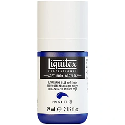 Afbeelding van Liquitex Acrylverf, ultramarijn blauw (rood), 59 ml (1 stuk)