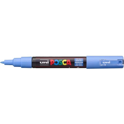 Afbeelding van Uni Posca Paintmarker Pc 1mc, 0,7 Mm, Hemelsblauw