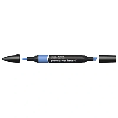 Afbeelding van WINSOR &amp; NEWTON Promarker Brush, chiné blauw (B736)