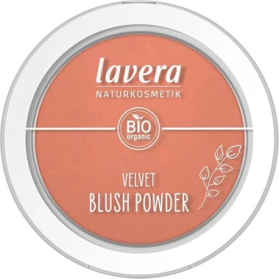 Afbeelding van Lavera Velvet Blush Powder Rose Peach 01 abrikoos biologische amandelolie en vitamine E mat fluweelachtige textuur (1 x 5 g)