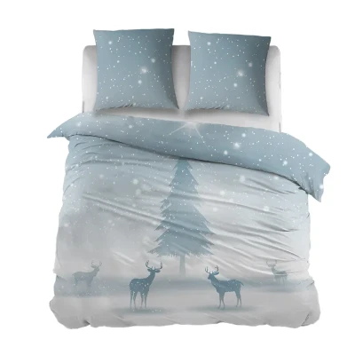 Afbeelding van Snoozing Freya Dekbedovertrek Lits jumeaux 240x200/220 cm Blauw