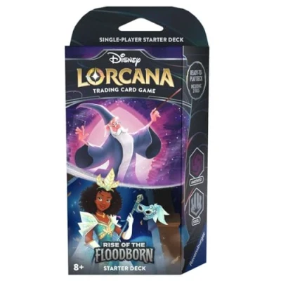 Image de Carte a Collectionner Disney Lorcana: Rise of the Floodborn TCG Starter Deck Amethyst &amp; Steel Ravensburger