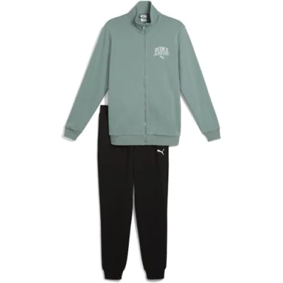 Afbeelding van Puma Class SUIT Trainingspak, Heren, Maat: XL, Green moon