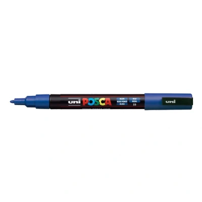 Image de POSCA PC3M PTE FINE BLEU FONCE