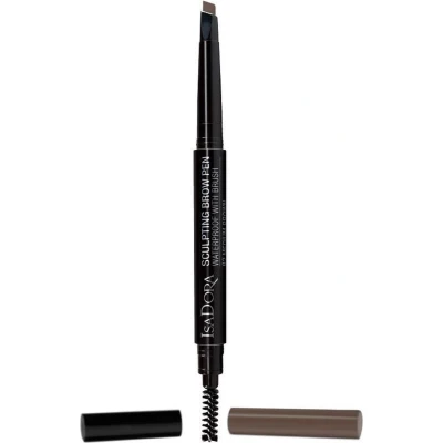 Afbeelding van Isadora Sculpting BROW PEN WITH Brush Wenkbrauwpotlood, Maat: 0.2 g, Dark brown