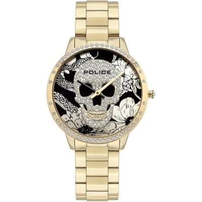 Afbeelding van Police Horta Horloge, Dames, Maat: One Size, Gold