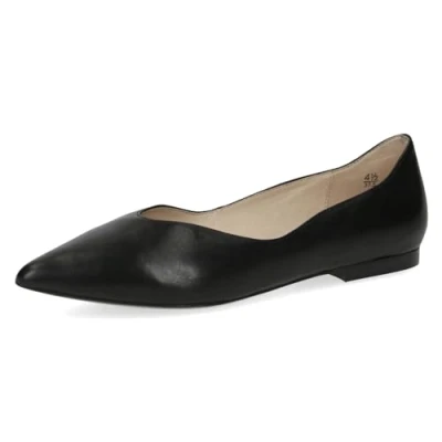 Afbeelding van Caprice Ballerina&#039;s, Dames, Maat: 38, Black nappa Schoenen