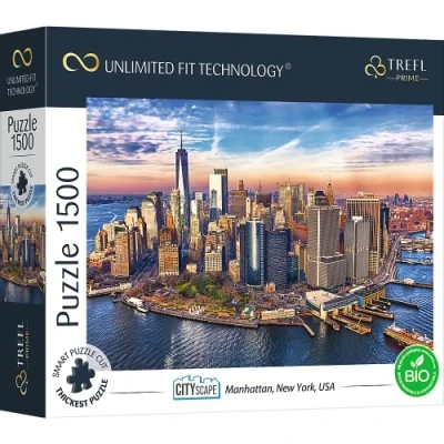 Afbeelding van Puzzel BIO Manhattan New York 1500 stukjes