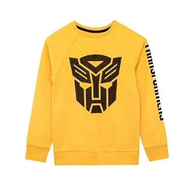 Afbeelding van Transformers Sweatshirt Autobots Jongens, Geel.