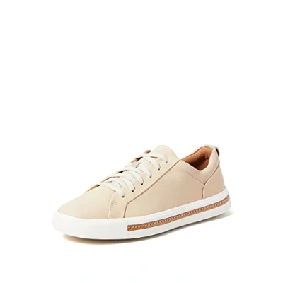 Afbeelding van Clarks UN MAUI LACE Sneakers laag, Dames, Maat: 40, White Leer