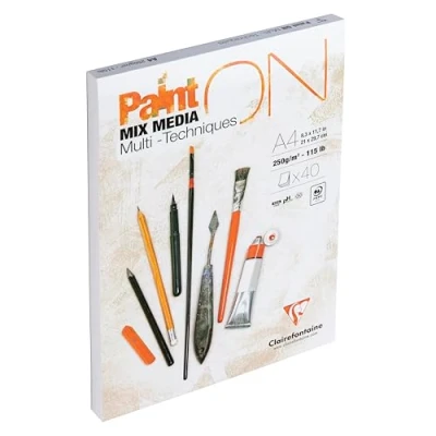 Afbeelding van Paint On Multi Techniques Naturel A3 42 x 29.7 cm 250g/m2 30 Sheets