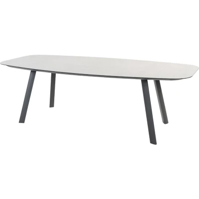 Afbeelding van TASTE By 4 Seasons Manolo Keramiek Tuintafel 240 X 103 Cm Antraciet Grijs Tuintafels