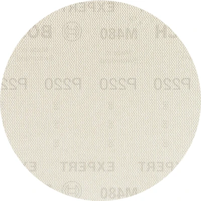 Image de BOSCH 2608900676 Expert M480 filet de ponçage Best for Wood and Paint, diamètre 125 mm, grain 220 (5 pcs)