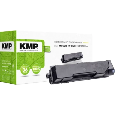 Afbeelding van KMP Toner vervangt Kyocera TK 1160 Compatibel Zwart 8200 bladzijden K T77