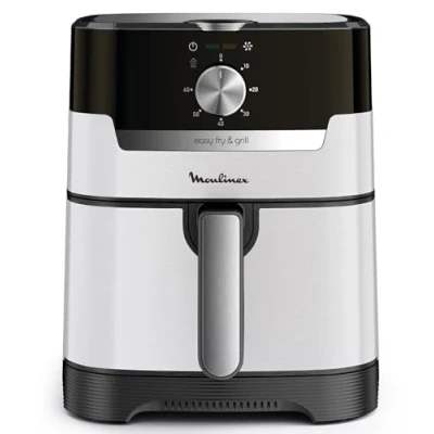 Afbeelding van Moulinex Easy Fry EZ501A 2 in 1 luchtfriteuse met digitaal touchscreen, 16 programma&#039;s, grote capaciteit, voor 6 personen, 4,2 liter