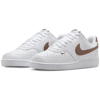 Afbeelding van Nike Sportswear Sneaker Court Vision Sneakers laag, Dames, Maat: 40, Weiß Hoogwaardig imitatieleer