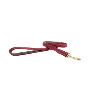 Image de Kentucky Presentation Line Nylon Tressé Bordeaux 120cm