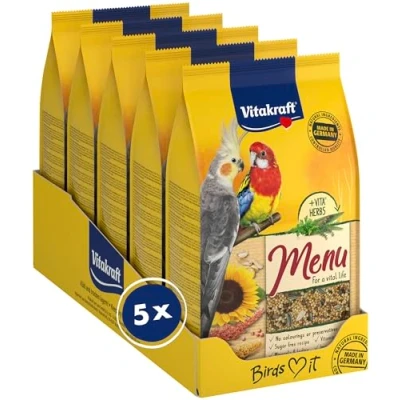 Afbeelding van Vitakraft Valkparkieten Premium Menu Vogelvoer 5 x 1 kg
