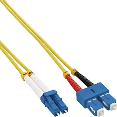 Afbeelding van InLine Glasvezel duplex kabel (CAT6, 25 m), Netwerkkabel