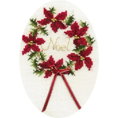 Afbeelding van Kerstkaart Bothy Threads Telwerk CDX 27