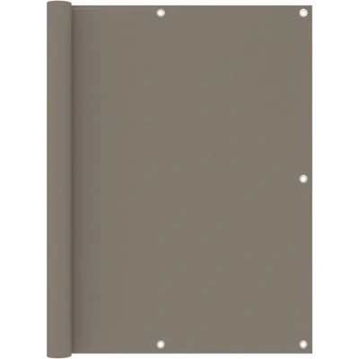 Afbeelding van Balkonscherm 120x300 cm oxford stof taupe