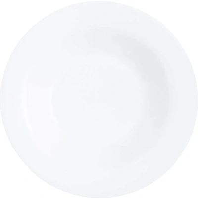 Afbeelding van Bordenset Arcoroc Intensity Wit 6 Stuks Glas 22 cm