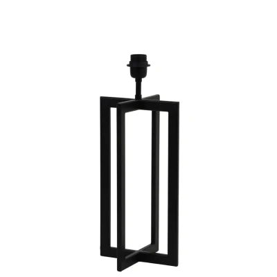 Afbeelding van Light &amp; Living Lampvoet MACE 21x21x46 Zwart