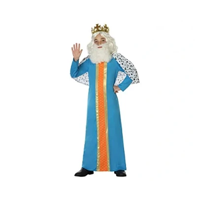 Afbeelding van Kostuums voor Kinderen Tovenaar koning melchior (2 Pcs) Maat 3 4 Jaar