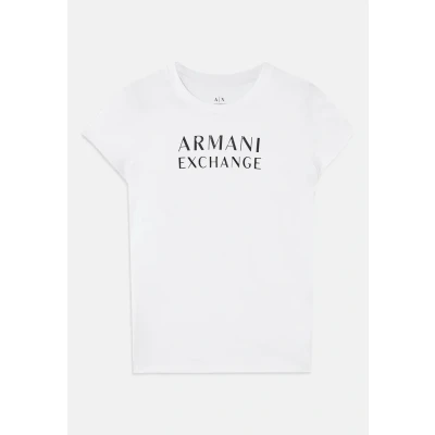 Afbeelding van Armani Exchange Longsleeve, Dames, Maat: Small, Optic white
