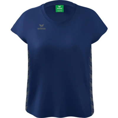 Afbeelding van Erima Essential Team T shirt dames new navy/slate grey