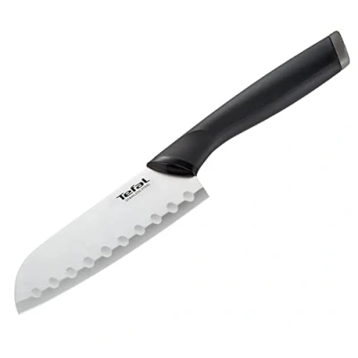 Afbeelding van Tefal K2213614 Santoku mes, 12 cm, Comfort, gelegeerd staal, zwart, cm