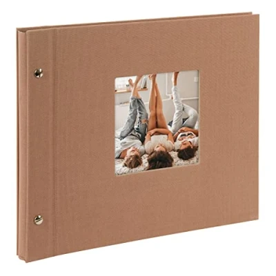 Afbeelding van Goldbuch Schroefalbum Bella Vista Hazelnoot 25x30 cm