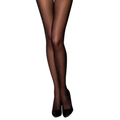 Afbeelding van Falke dames Seidenglatt panty in 15 denier de kleur Zwart, maat: S
