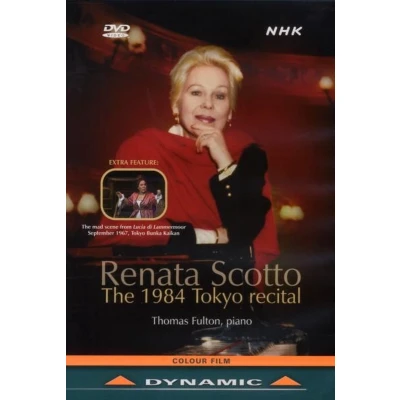 Afbeelding van Renata Scotto &amp; Thomas Fulton The 1984 Tokyo Recital (DVD)