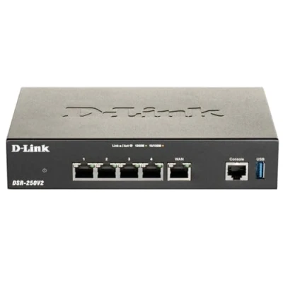 Image de D Link DSR 250V2 Routeur commutateur 4 ports GigE