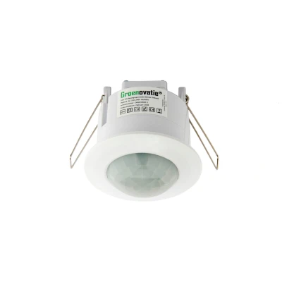 Afbeelding van LED PIR Bewegingsmelder/Sensor Inbouw Plafond, IP20, Wit