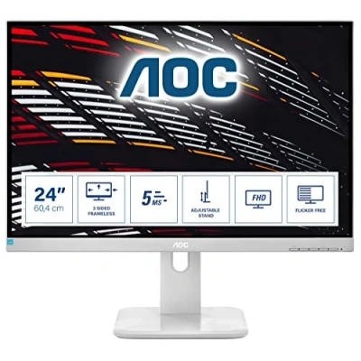 Afbeelding van AOC P1 24P1/GR LED display 60,5 cm (23.8&quot;) 1920 x 1080 Pixels Full HD Grijs