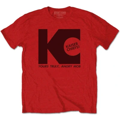 Afbeelding van Kaiser Chiefs Yours Truly Heren T shirt L Rood
