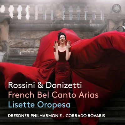 Afbeelding van Lisette Oropesa, Dresdner Philharmonie, Corrado Rovaris Donizetti &amp; Rossini: French Bel Canto Arias (Super Audio CD)