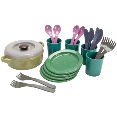 Afbeelding van Dantoy green bean dinerset 22 delig