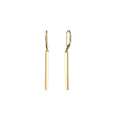 Afbeelding van Elli GEO LOOK Basic Oorbellen goldcoloured, Dames, Maat: One Size, Gold coloured