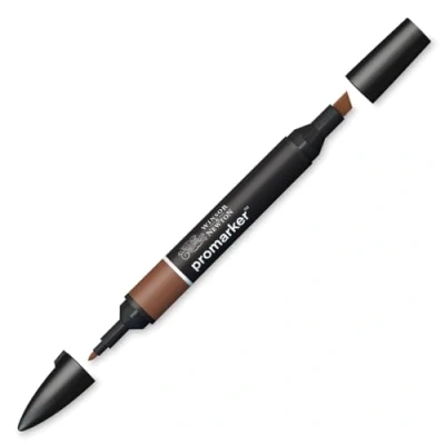 Afbeelding van Promarker viltstift, chocolade Winsor en Newton