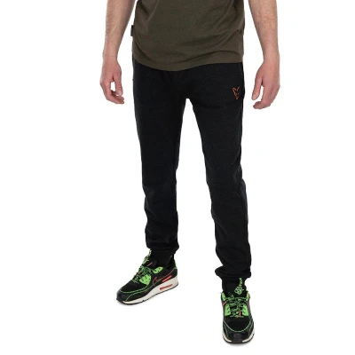Afbeelding van Fox Collection LW Jogger Black &amp; Orange Visbroek L