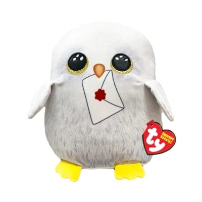 Image de Peluche en forme de cousin TY Harry Potters Hedwig 20 cm