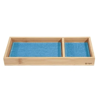 Afbeelding van Sigel Eyestyle bureau organizer bamboe