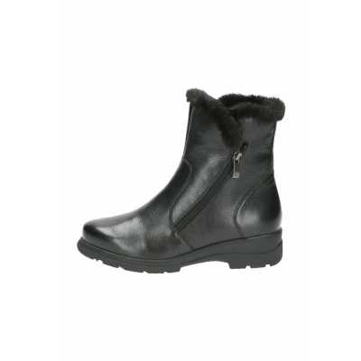 Afbeelding van CAPRICE Damen Winterstiefel ohne Absatz mit Reißverschluss Gefüttert, Schwarz (Black Nappa), 39 EU