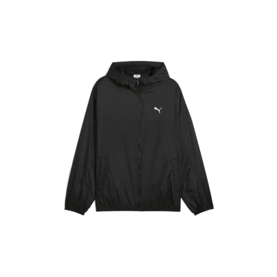 Afbeelding van Essentials windjack met normale pasvorm voor Heren, Zwart, Maat XS PUMA