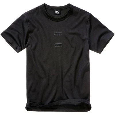 Afbeelding van Brandit BW Tropenshirt T shirt zwart M Katoen Heren Basics